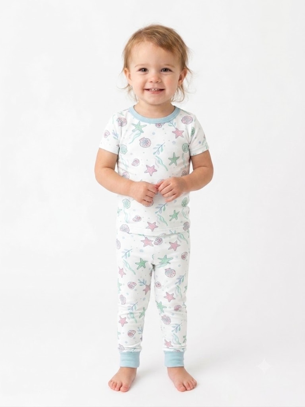 Seashells PJ set with short sleeve